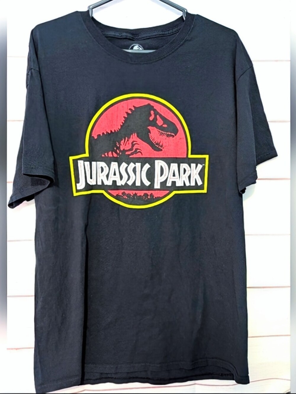 Euc vintage  🦖 Rare  Jurassic Park  Logo Graphic T-Shirt Mens Size Large